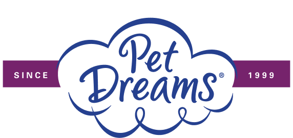 Pet Dreams logo with 'SINCE 1999' text on a white background