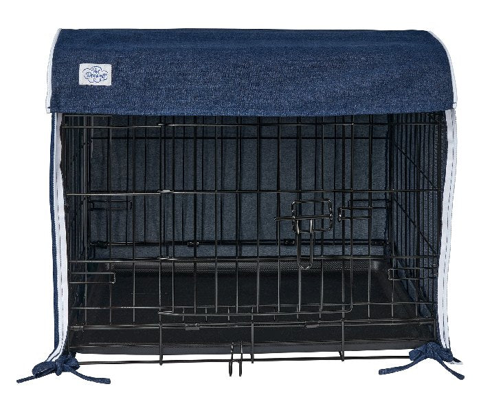 Denim Blue Double Door SideOpen