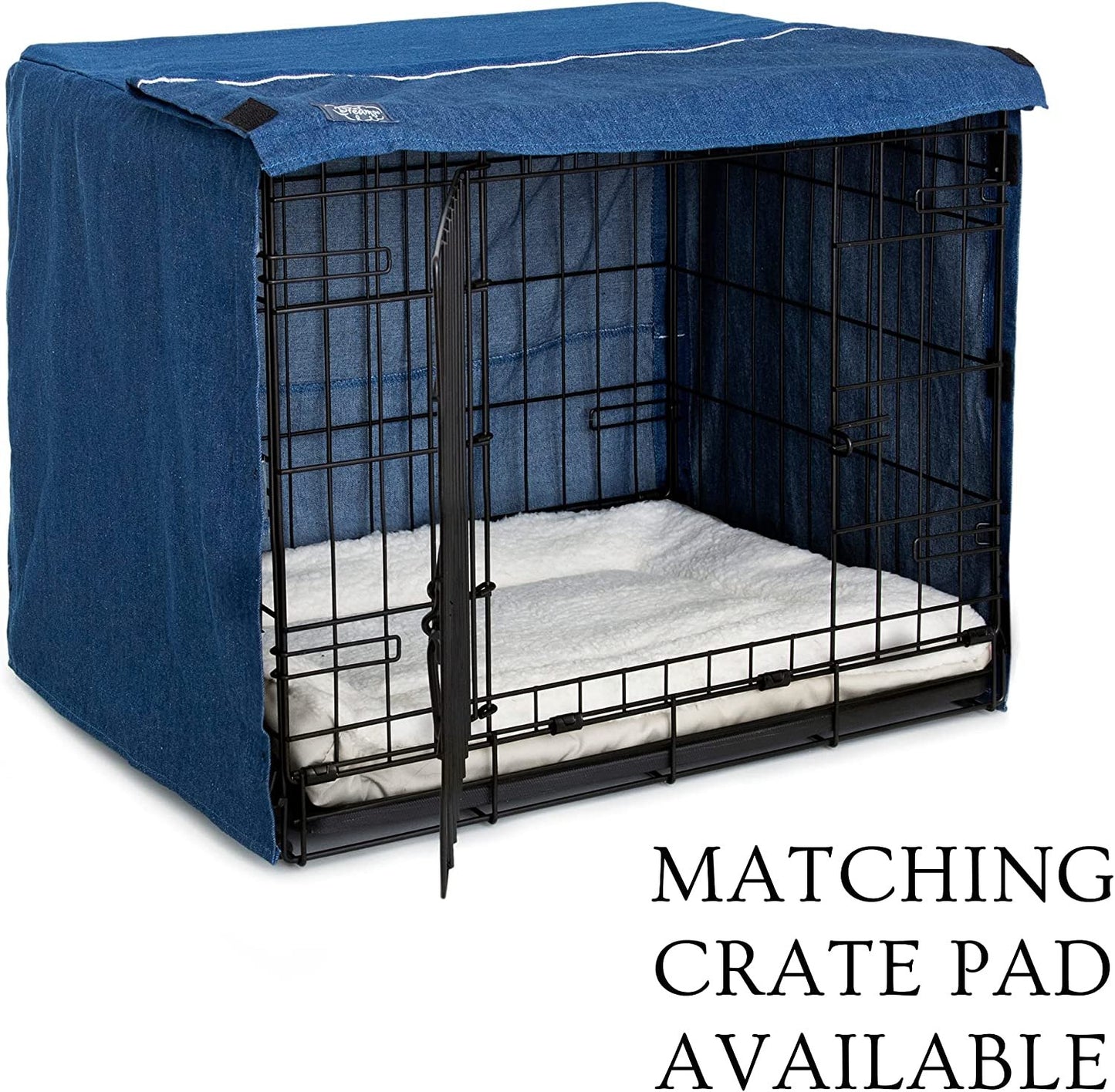 Denim Blue Double Door