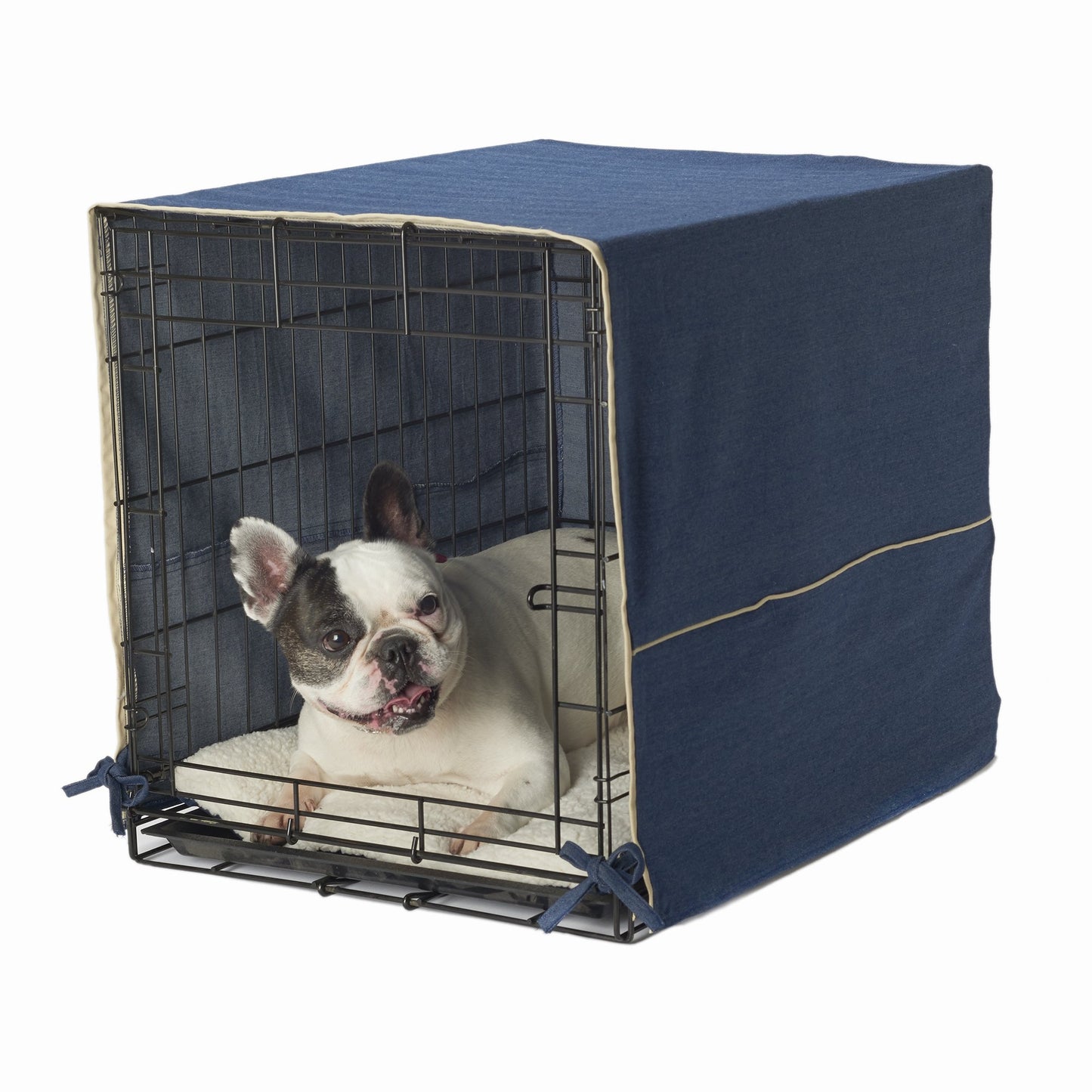 Pet Dreams Classic Crate Cover, Fits 24,30,36,42,48 inch icrate, Machine Wash & Dry, Decorative Dog Kennel Cover
