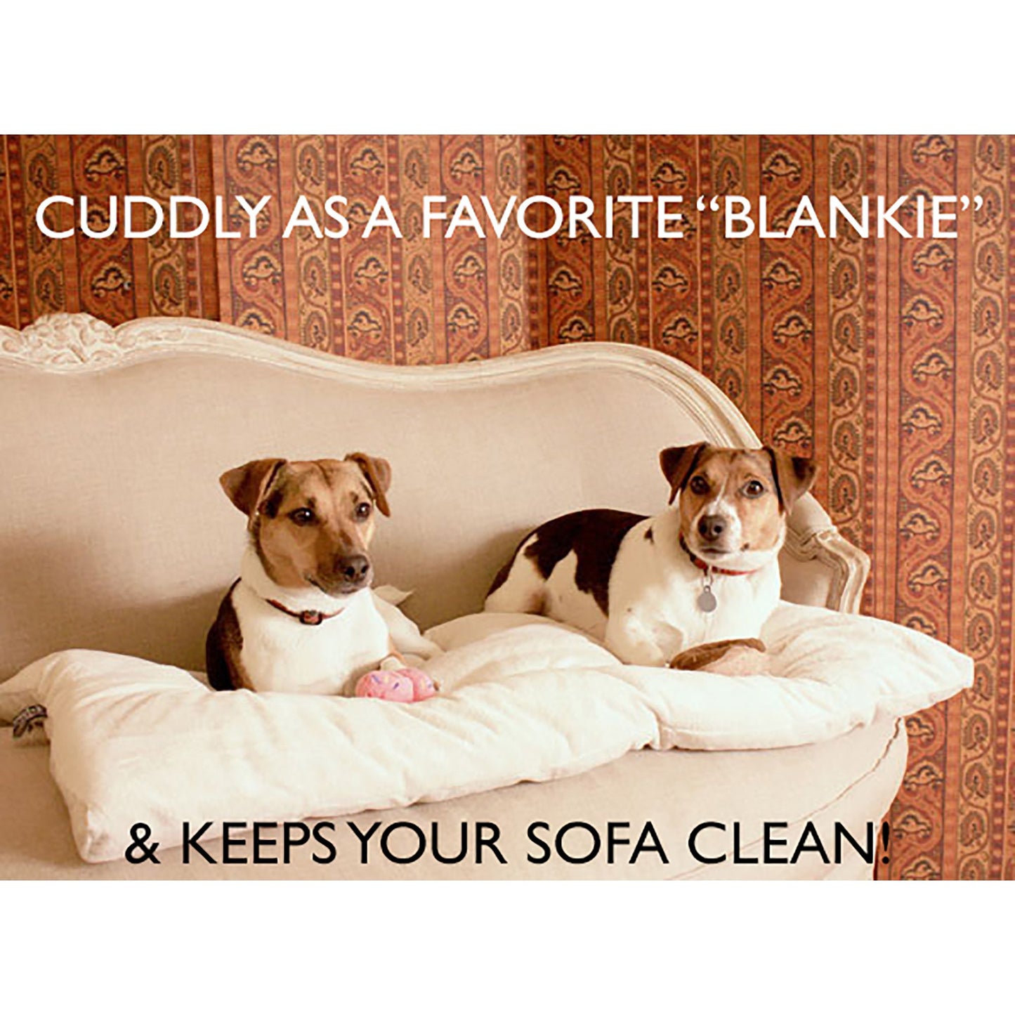Pet Dreams Dog Crate Bed -The Original Crate Pad/Kennel Mat - Quality Bedding Since 1999, 2 in 1 Reversible for Summer and Winter. 100% Washable!