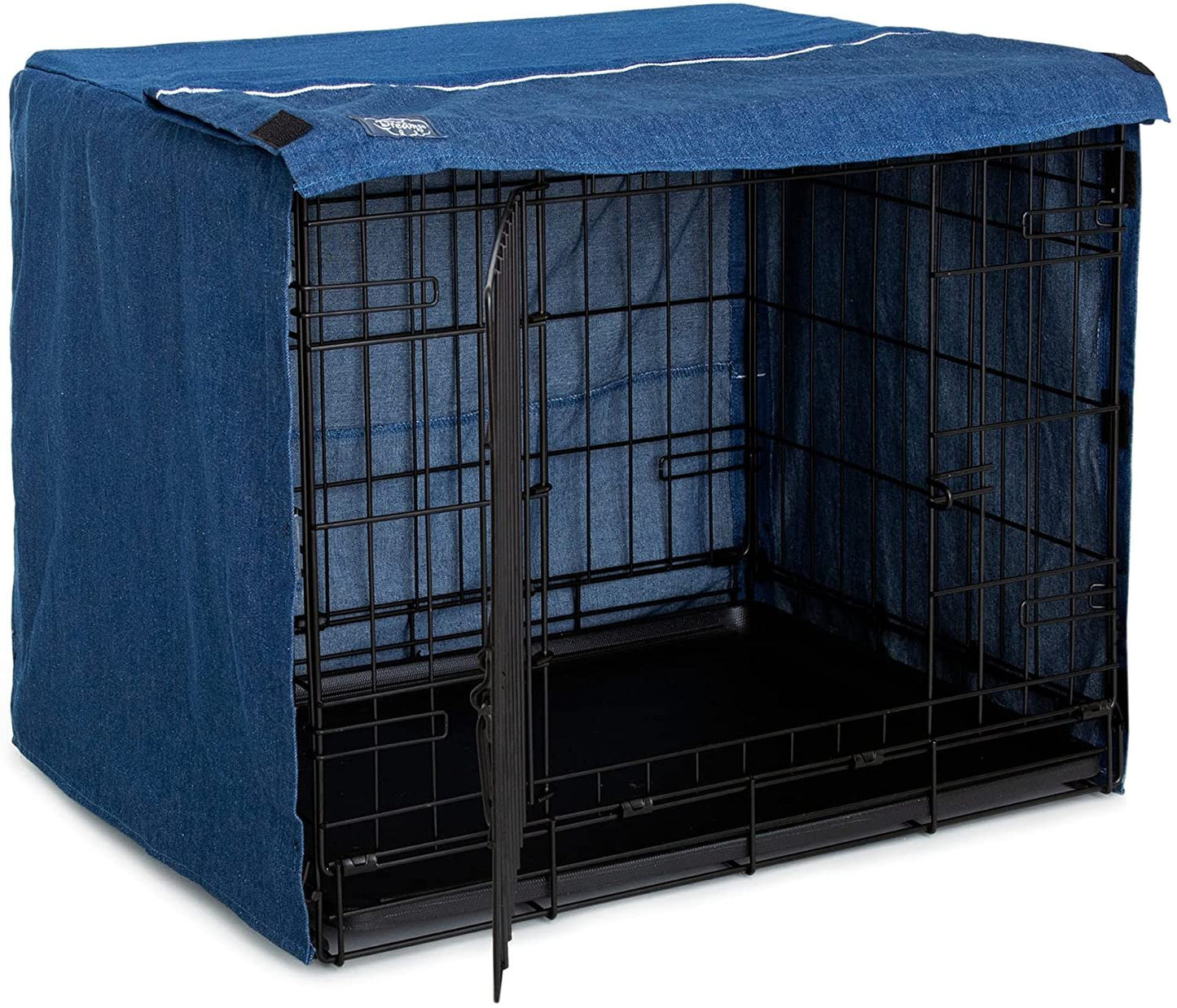 Denim Blue Double Door