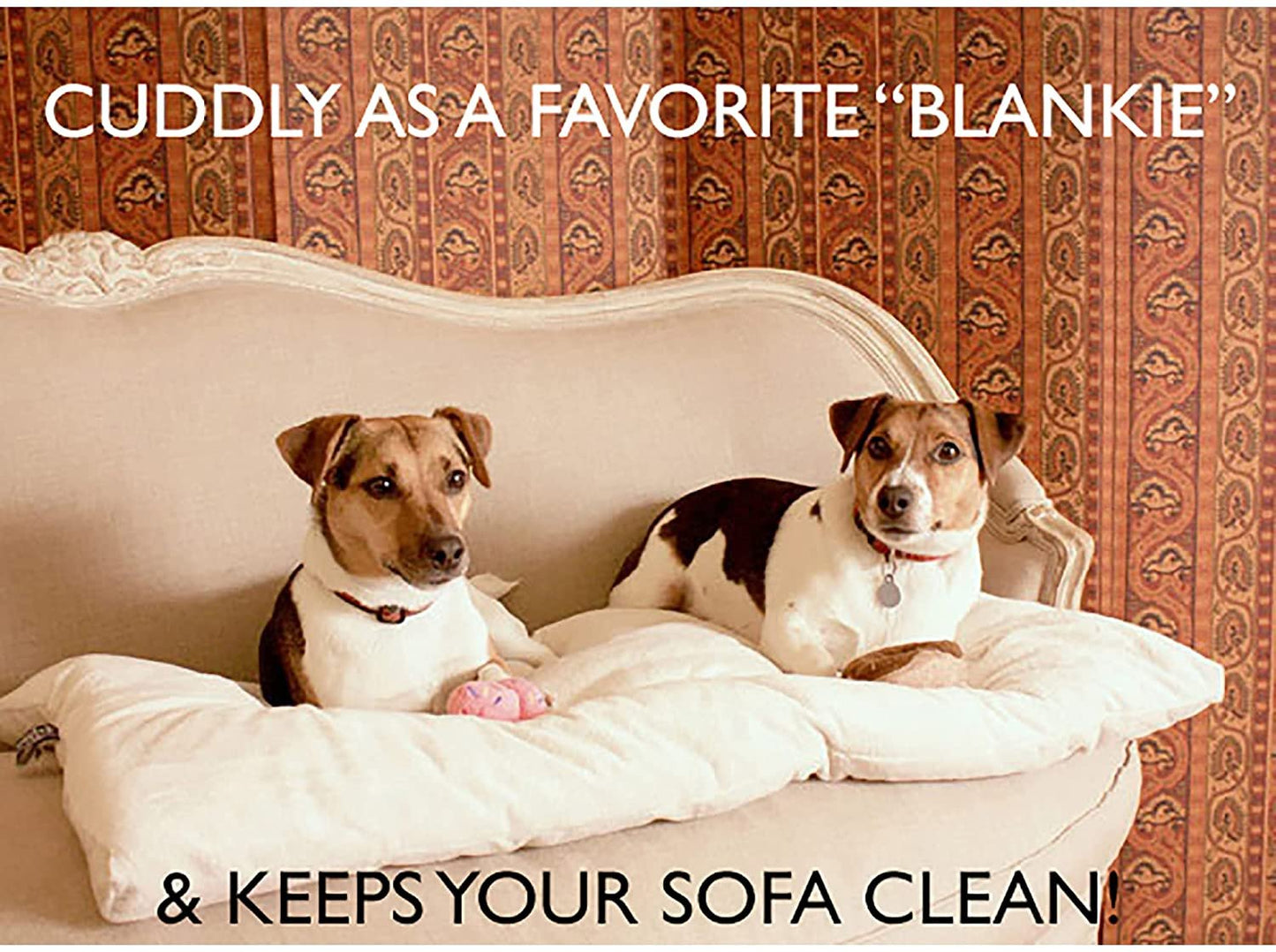 Pet Dreams Dog Crate Bed -The Original Crate Pad/Kennel Mat - Quality Bedding Since 1999, 2 in 1 Reversible for Summer and Winter. 100% Washable!