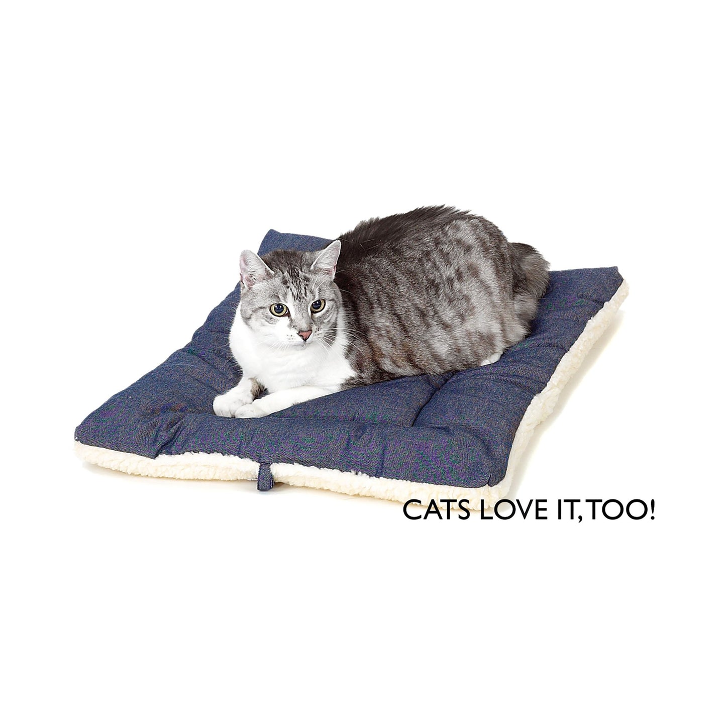 Pet Dreams Dog Crate Bed - Eco Friendly Bedding for Dogs, The Original Dog Crate Pad/Kennel Mat, Ultra Soft Dog Bed, Reversible Mats, Non Toxic Washable Dog Bed