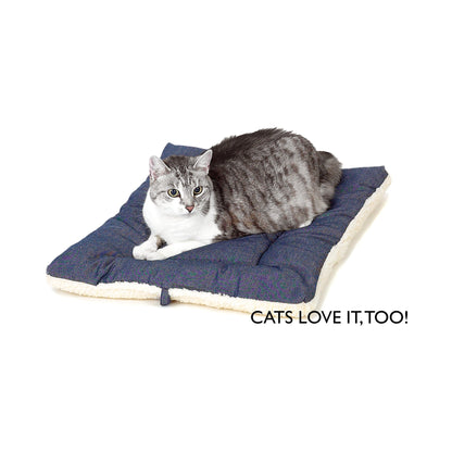 Pet Dreams Dog Crate Bed - Eco Friendly Bedding for Dogs, The Original Dog Crate Pad/Kennel Mat, Ultra Soft Dog Bed, Reversible Mats, Non Toxic Washable Dog Bed