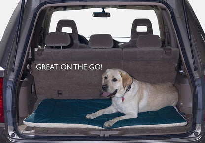 Pet Dreams Dog Crate Bed - Original Crate Pad/Kennel Mat - Quality Bedding Since 1999, Ultra Soft, Reversible, Portable & Washable Pad That Never Bunches!