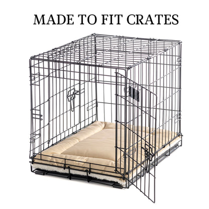 Pet Dreams Dog Crate Bed -The Original Crate Pad/Kennel Mat - Quality Bedding Since 1999, 2 in 1 Reversible for Summer and Winter. 100% Washable!