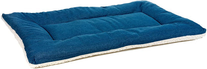 Pet Dreams Dog Crate Bed -The Original Crate Pad/Kennel Mat - Quality Bedding Since 1999, 2 in 1 Reversible for Summer and Winter. 100% Washable!